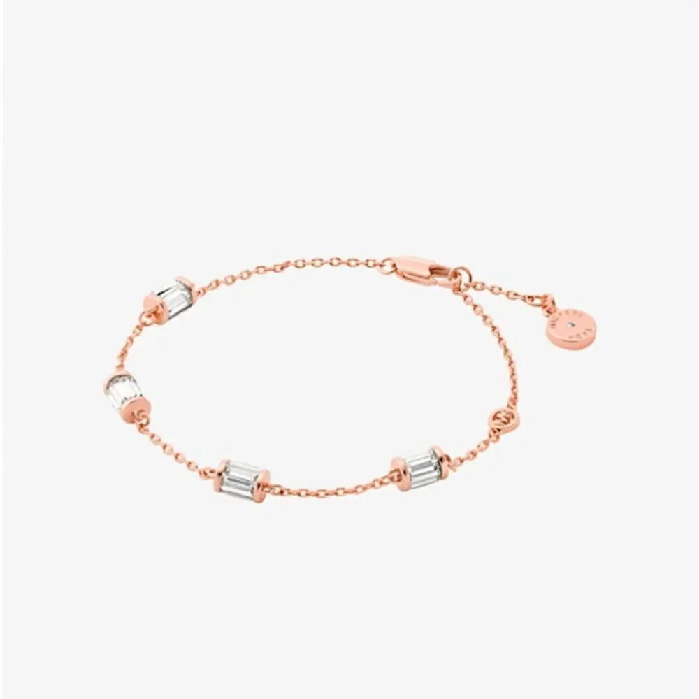 New MICHAEL KORS Rose Gold CZ Bracelet